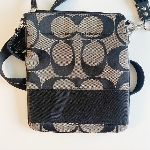 Coach Black and Gray Crossbody Bag - Picture 3 of 4